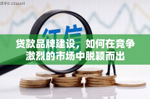 双清贷款品牌建设，如何在竞争激烈的市场中脱颖而出