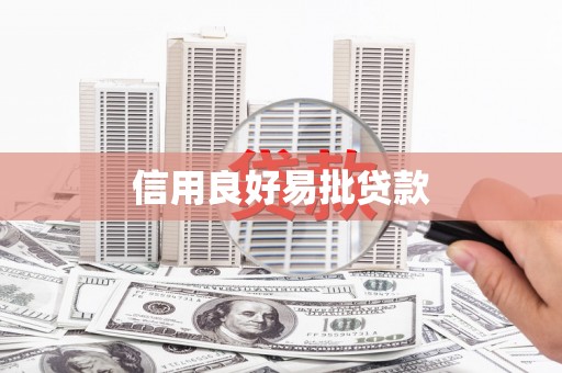 龙文信用良好易批贷款