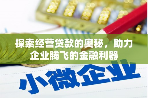 六横探索经营贷款的奥秘，助力企业腾飞的金融利器