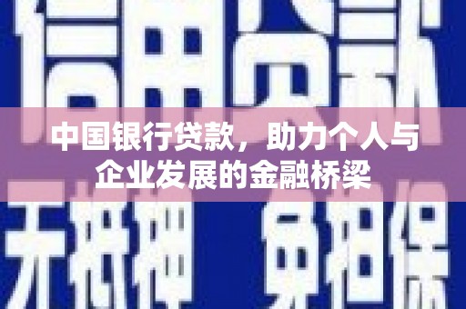 隆子中国银行贷款，助力个人与企业发展的金融桥梁