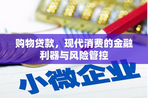 安定购物贷款，现代消费的金融利器与风险管控