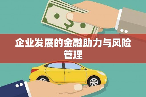 汕尾企业发展的金融助力与风险管理