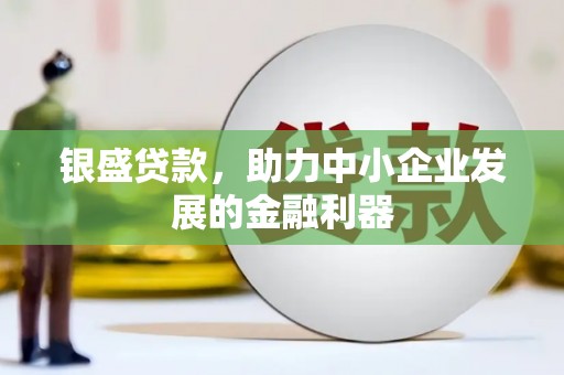 江都银盛贷款，助力中小企业发展的金融利器