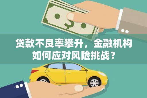 银川贷款不良率攀升，金融机构如何应对风险挑战？