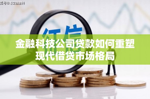 田阳金融科技公司贷款如何重塑现代借贷市场格局
