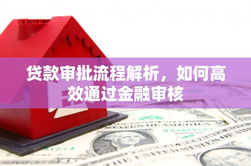 温泉贷款审批流程解析，如何高效通过金融审核