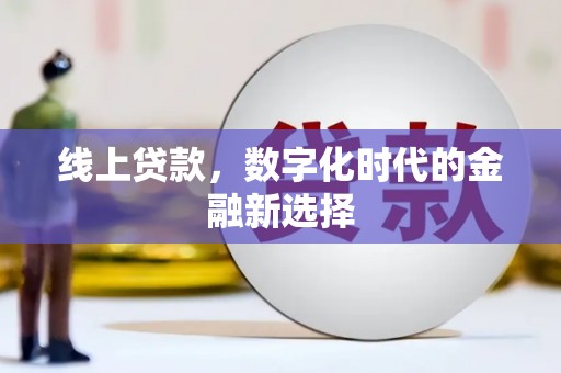 禄丰线上贷款，数字化时代的金融新选择