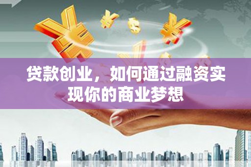 舞阳贷款创业，如何通过融资实现你的商业梦想
