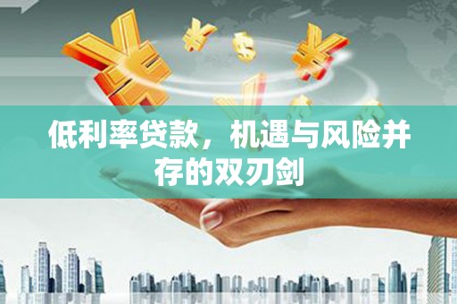 福海低利率贷款，机遇与风险并存的双刃剑